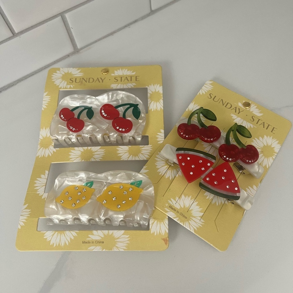 πππ Hair Clips - Picture 3 of 12